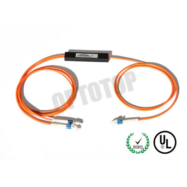 Single Mode Fiber Coupler 1X2 LC/PC 1310/1490/1550nm Fbt Coupler Φ2/3 1m