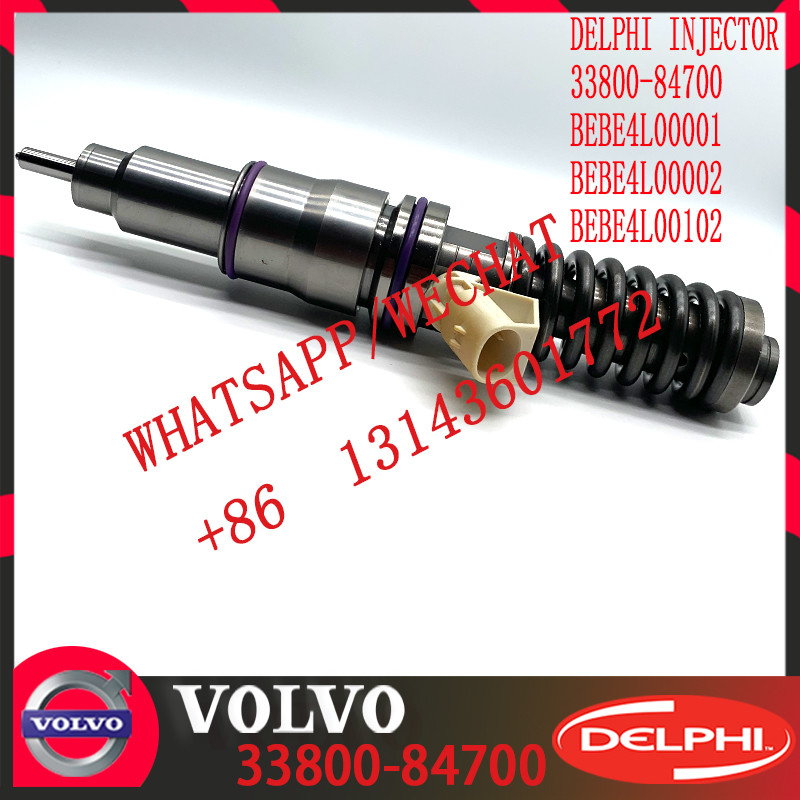 Diesel Fuel Injector 33800-84700 BEBE4L00001 63229473 BEBE4L00002 BEBE4L00102 E3.5 for HYUNDAI L ENGINE WITH EGR
