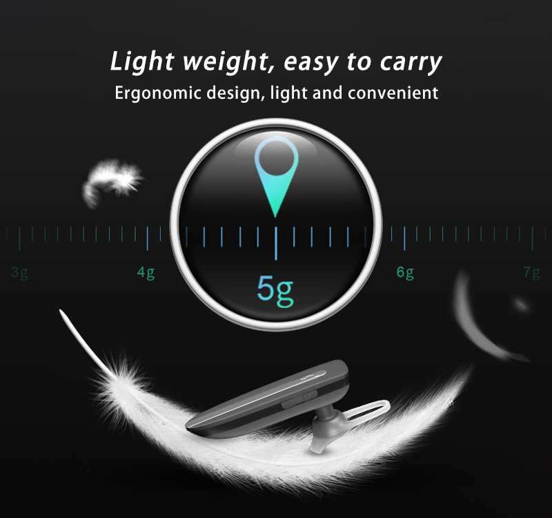 Super Battery Life Wireless Earphone for Running Meeting and Driving Noise Cancelling