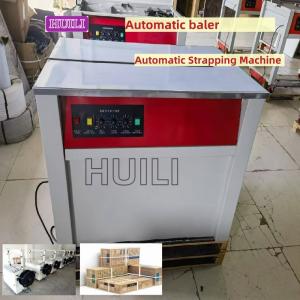 PLC Controlled Automatic Strapping Machine Continuous Mode Carton Box Strapping