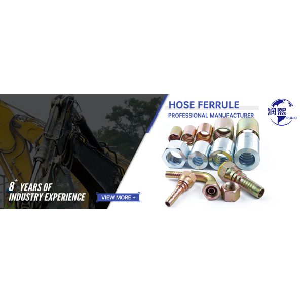 OEM / ODM High Tensile Air Hose Crimp Ferrules Connection Hydraulic Hose Sleeve