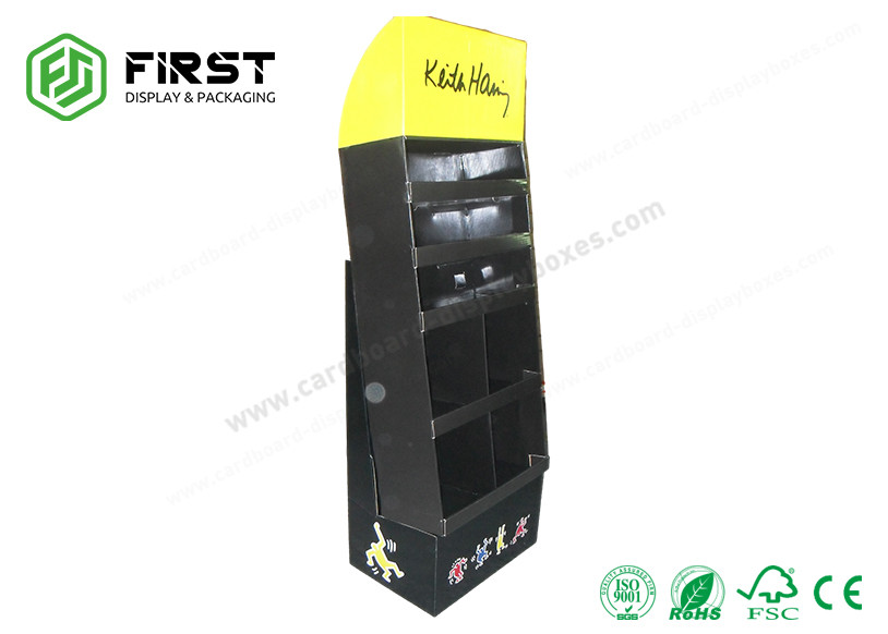 Cardboard POP Floor Displays Advertising Retail Store Foldable Carton