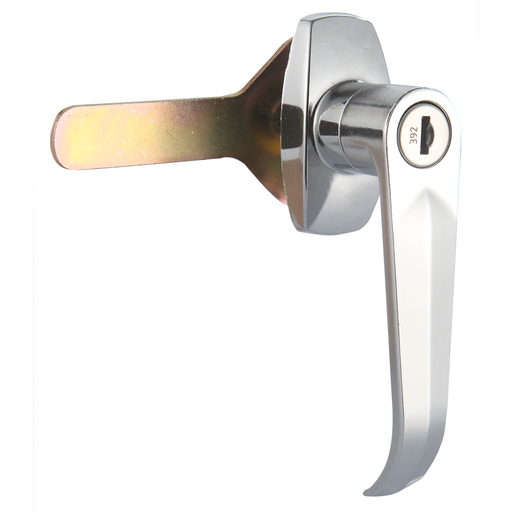Die Casting Garage Door Handle Lock L Handle Cabinet Lock For ToolBox