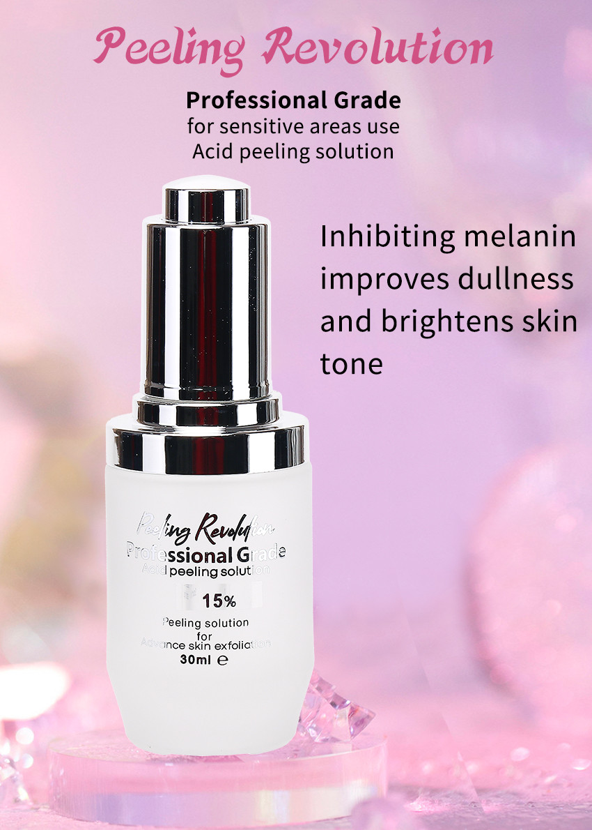 Professional Grade Skin Exfoliation Serum Set Skin Care Products Cleaning Repairing Skin Revitalize Exfoliating Solution