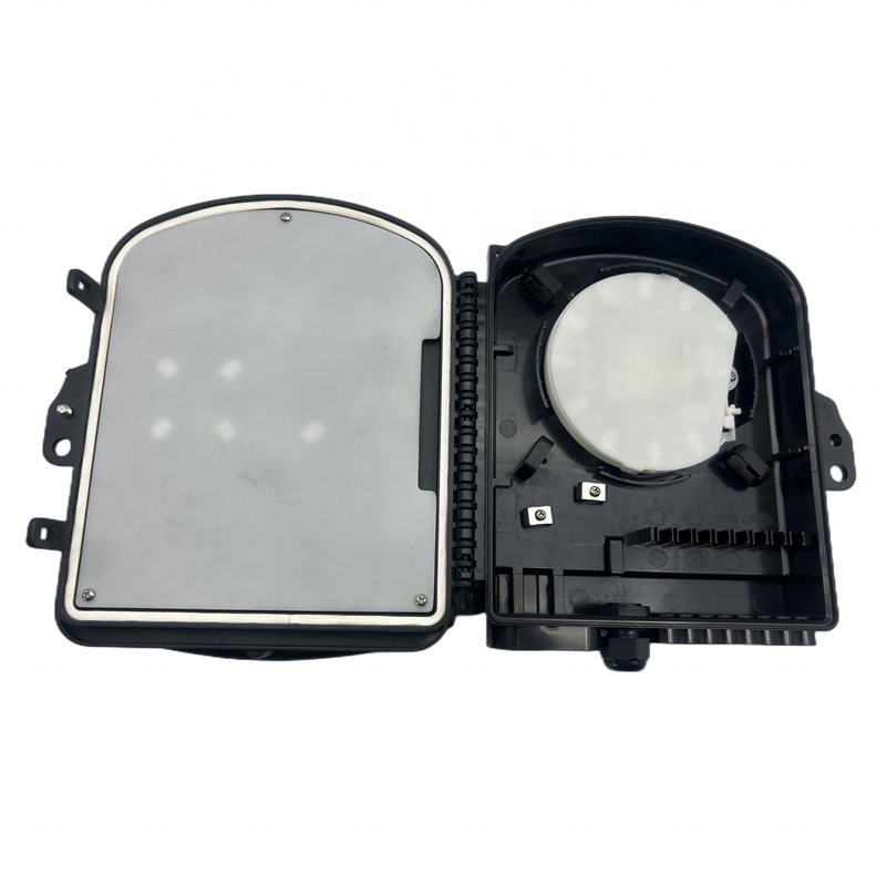 Type Fiber Distribution Box for Outdoor Wall Mounting 24/12 Cores SC APC in White