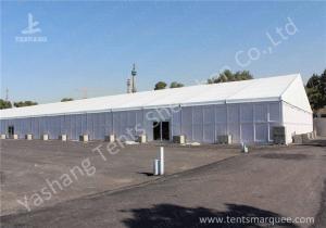 Quality Parties Portable Aluminium Frame Tents Pvc Fabric , Glass , Abs Wall for sale