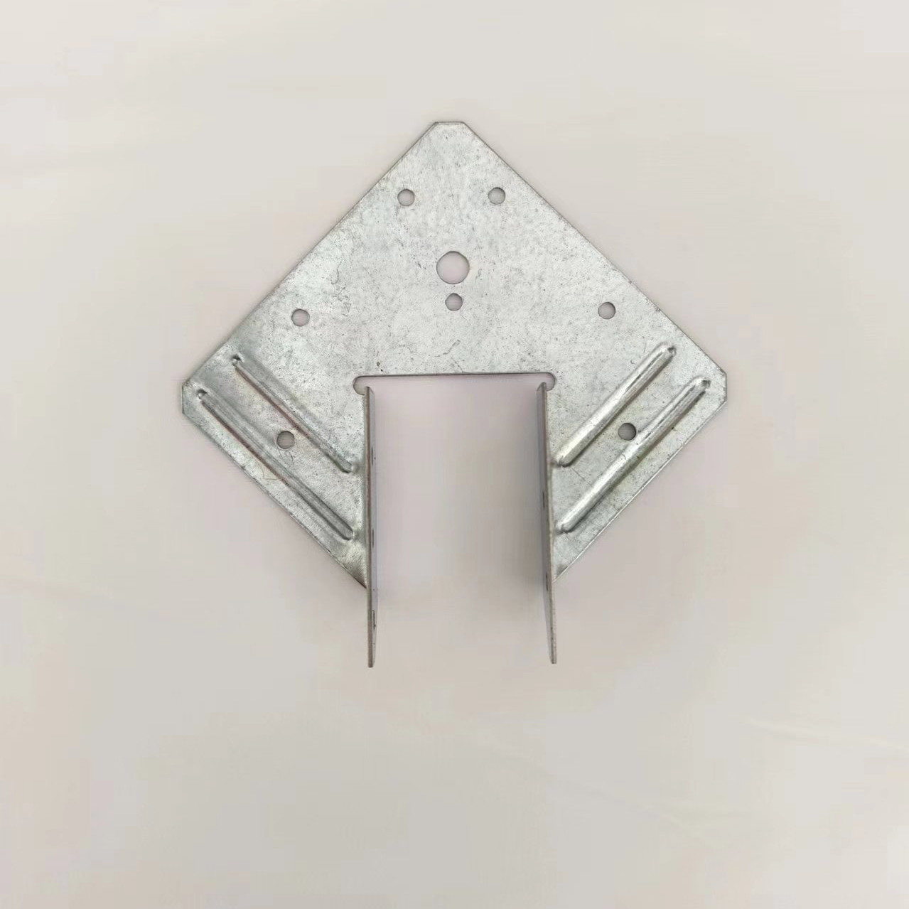 14-Gauge 2MM Hurricane Ties For Rafters 24 Pack Strong Straps Brackets Hot Dip Galvanized Powder Coating Clips Joist Hangers For 2X Deck Joists Roof