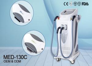 Quality KES 2000W Vertical Beauty Salon IPL Hair Removal Machines SHR E Light MED-130C for sale