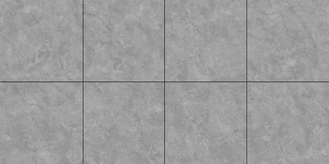 Gray Scratch-Resistant Grade AAA 1200x1200x9mm Exterior Wall Polished Glazed Porcelain Tile For Living Room And Office