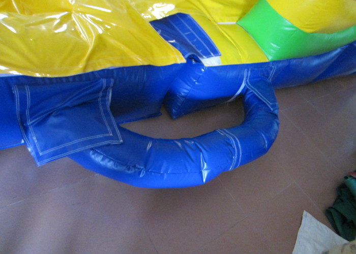 Customized Large Inflatable Water Slides , Blow Up Pool Slides For Inground Pools