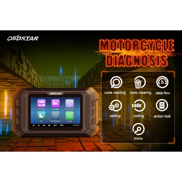 OBDSTAR iScan HARLEY DAVIDSON Motorcycle Diagnostic Tool and Key Programmer