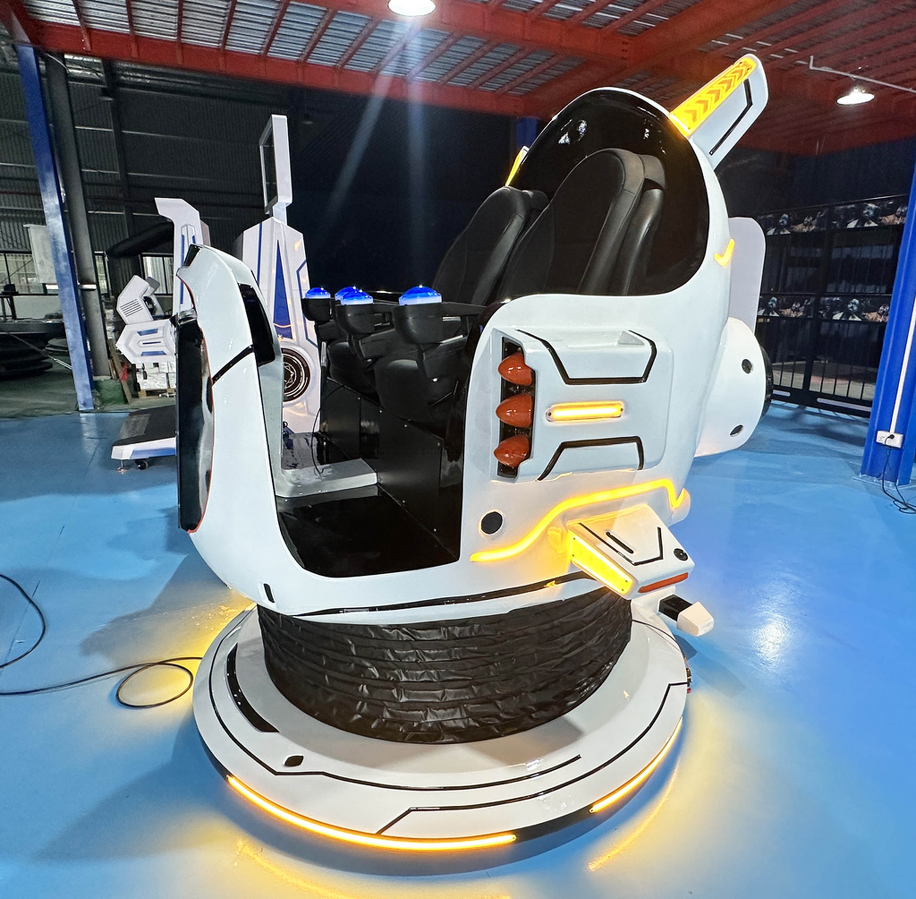 Dreamland VR Panda Adventure VR Simulator Multiplayer Gaming Machine 9D Virtual Reality 2 Seats Cinema Chair