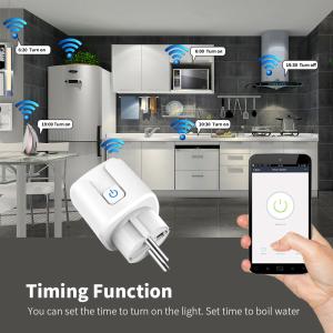 Tuya Wifi Smart Socket Plug With Countdown / Timing Function
