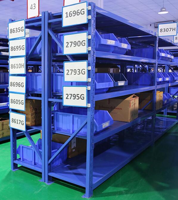 100 - 500KG Light Duty Pallet Metal Shelving Racking for Manufacturing Industry