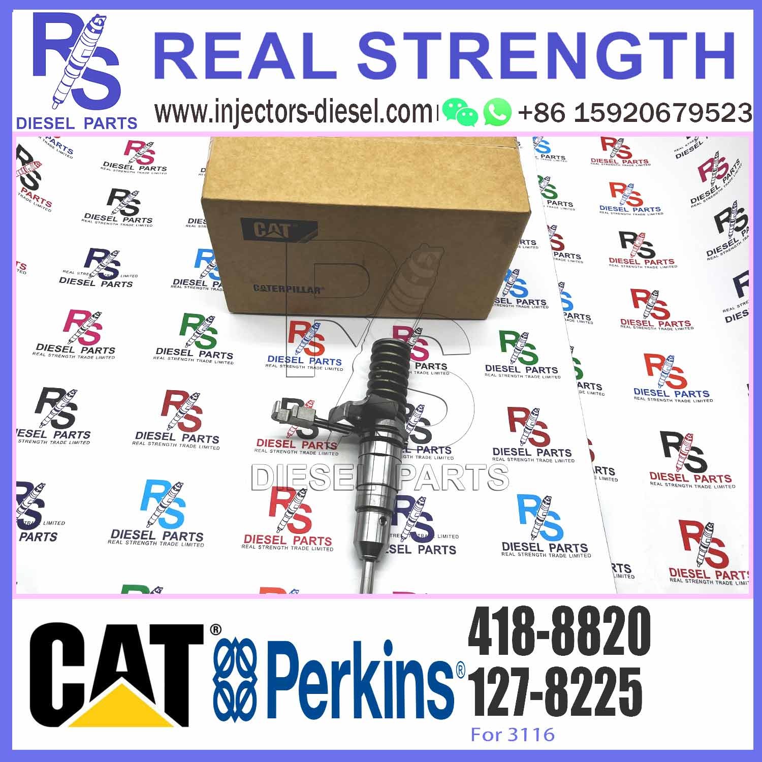 7E-8727 Diesel Common Rail Injector 0R-8682 418-8820 0R-3002 For Engine 3114/3116