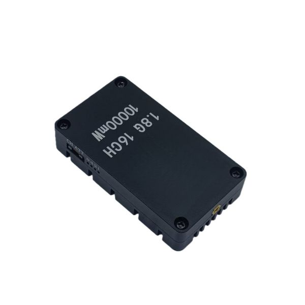 1.8GHz 8-10W 15CH Analog Drone VTX 1680MHz-1980MHz Low Latency Video Transmitter