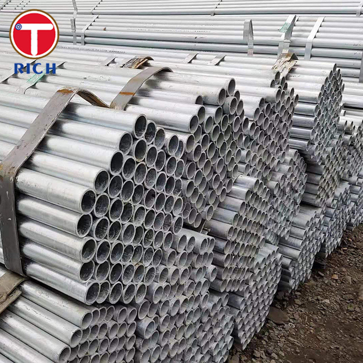EN 10346 DX53D Cold Forming Hot Dip Coated Flat Welded Steel Tube For Automobile