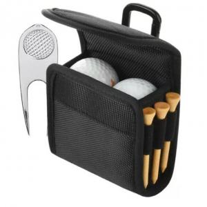 Quality Nylon Golf Pouch Ball Golf Waist Bag Holder Outdoor Golf Accessories Storage Bag for sale