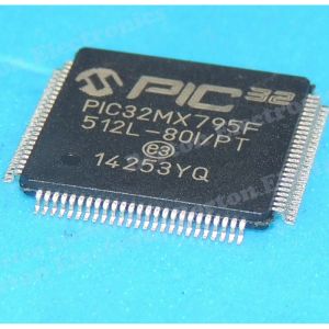 PIC32MX795F512L-80IPT MCU Microchips 32 Bit Microcontroller Ic