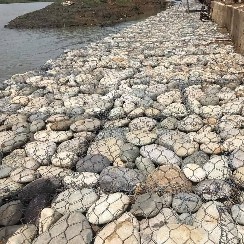 Low Carbon Steel Welded Wire Gabion Basket Corrosion Resistance