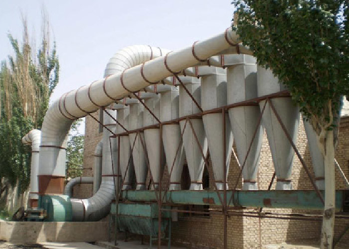 High Efficiency Industrial Cyclone Dust Collector Fan Blower Strong Structure