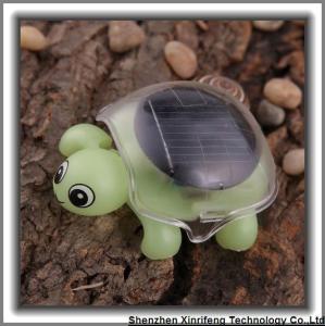 Quality Mini Solar Powered Tortoise Educational Toy Cute Plastic Turtle for sale