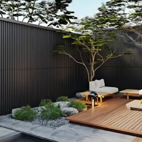 High Flex Interior WPC Fluted Wall Panel160mm WPC Louver Panel