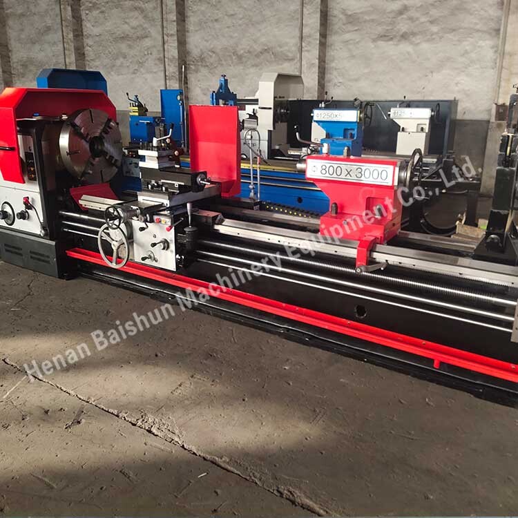CW61160 Flat Bed Lathe Machine Traditional Universal Horizontal