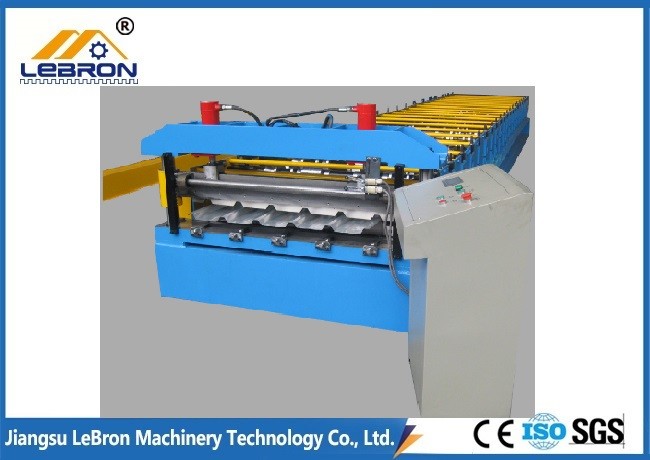 hydraulic cutting and automatic PLC corrugated roof sheet roll forming machine