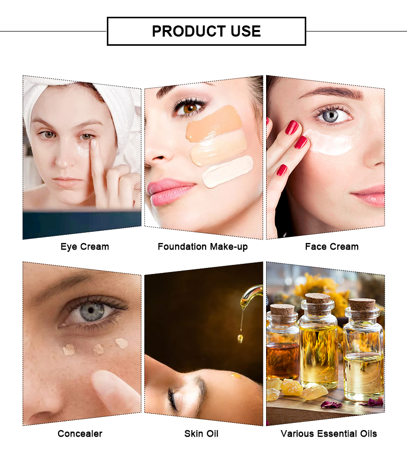 ABS Liquid Water Light Needle Essence Cosmetic Syringe Anti Wrinkle 10ml 15ml