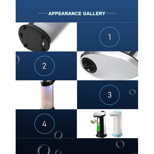 Refillable Touchless Dish Soap Dispenser