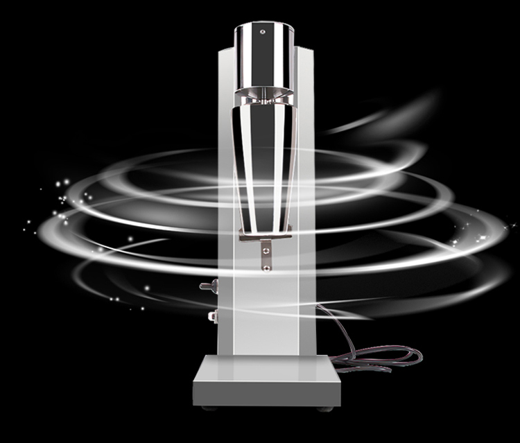 220V Voltage Push Button Control Electric Milk Shake Machine with Single Head Design