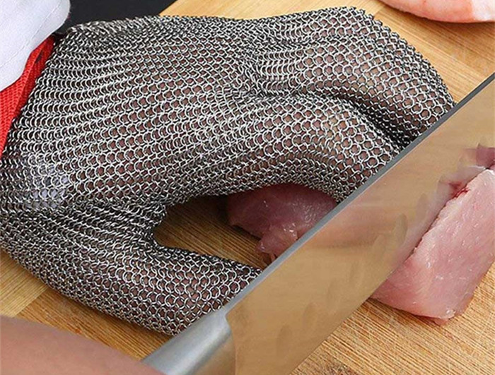 Chainmail Welded Pvd Metal Ring Mesh For Facade Decoration