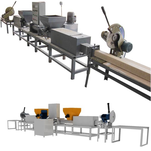 Single Head CP Euro Wood Chips Pallet Blocks Machine