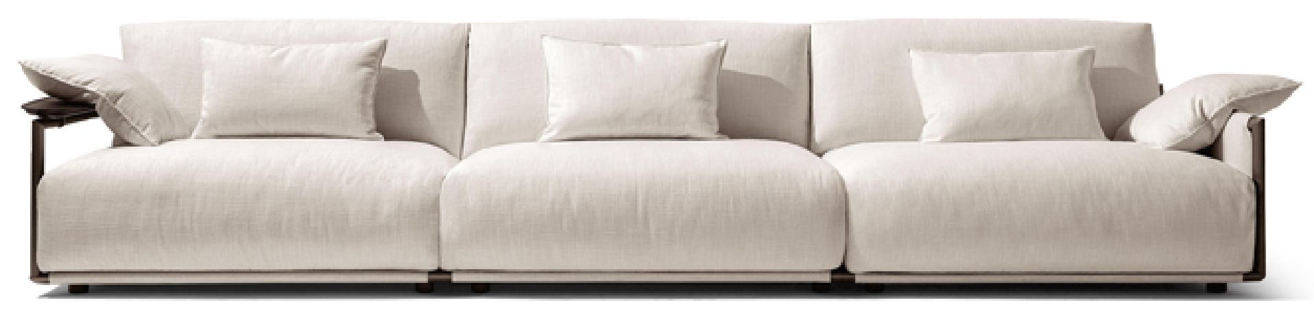 High Density Comfortable Living Room Furniture Hotel Lobby Furniture Sectional Couch Sunproof