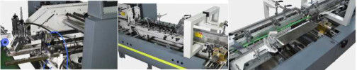 YC1100 All In One Paste Box 24KW Folding Gluing Machine