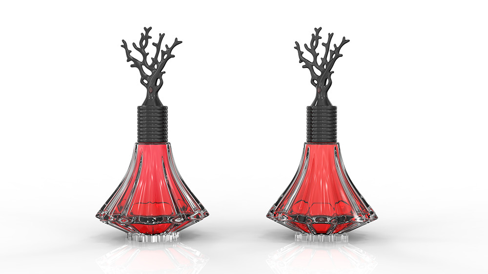 Elegant Zamac Perfume Lid For Bottle Cap OEM / ODM Service Available