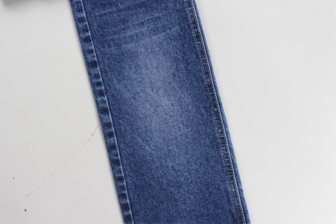 2024 Hot Sell 12.5 Oz Dark Blue Stretch Woven Denim Fabric For Jeans