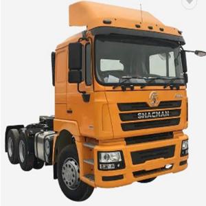 China SHACMAN Three / Four Axle 430HP EUROII Prime Mover Heavy Duty Truck With High Roof Cab And Automatic Transmission on sale