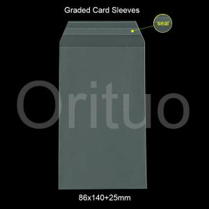 China Beveled Opening Sport Card Sleeves Dustproof Graded Card Sleeves Resealable on sale