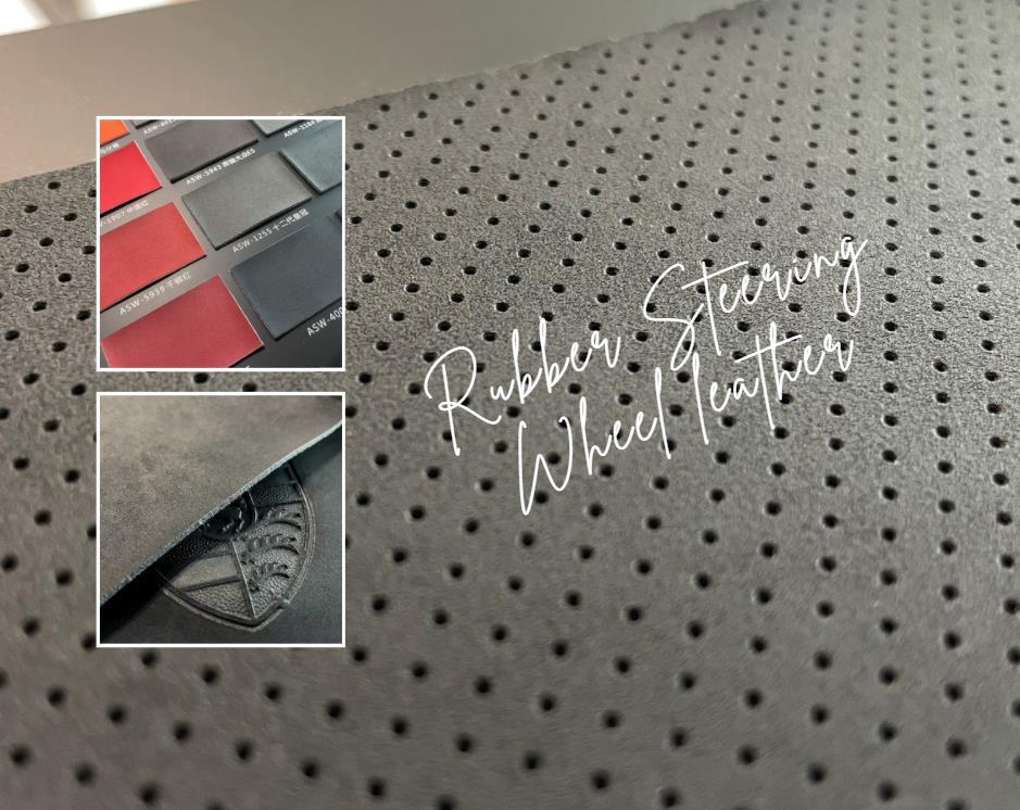 Premium Rubber Dull Polish Artificial Leather Anti Slip Flame Retardant 140cm