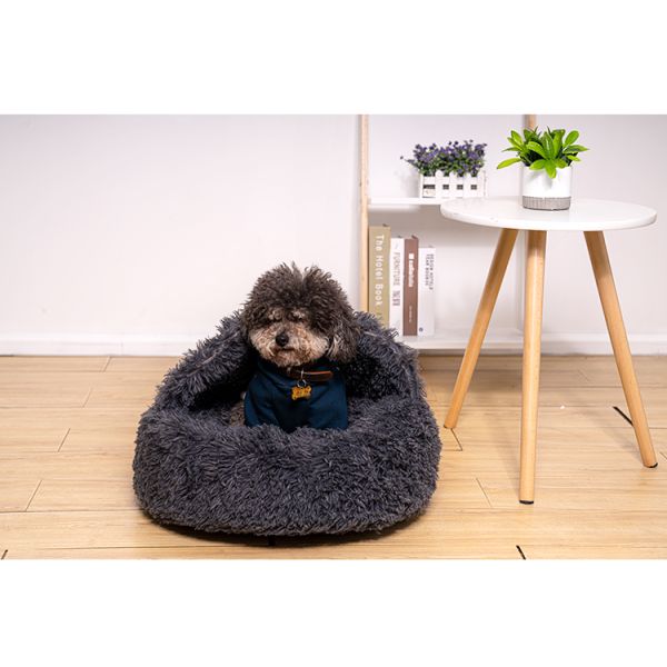 Soft Plush Warm Cat Bed With Cover Pet Cushion House Pet Mat
