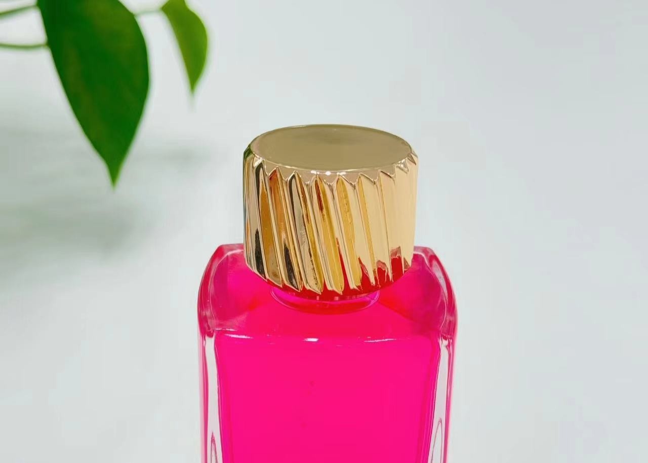 Zamak Irrregular Surface Perfume Bottle Caps Lids For Eco-Friendly Packaging
