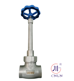 Welding End CF8 CF8M Long Stem Cryogenic Globe Valve Design for LNG/LOX/LN2/LAR/LCO2
