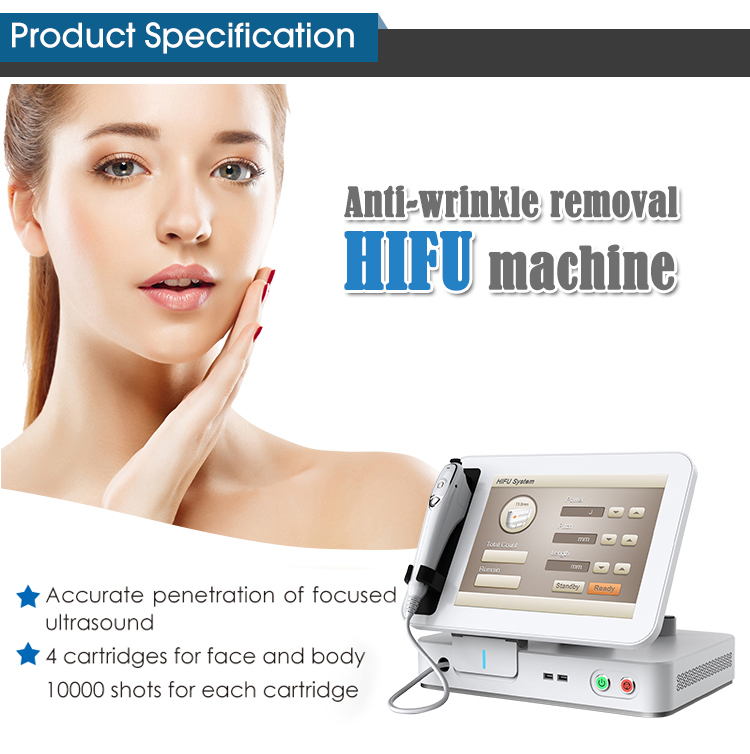 Portable HIFU Machine 3D 4D 5D 7D 8D For Face Lift / Skin Tightening