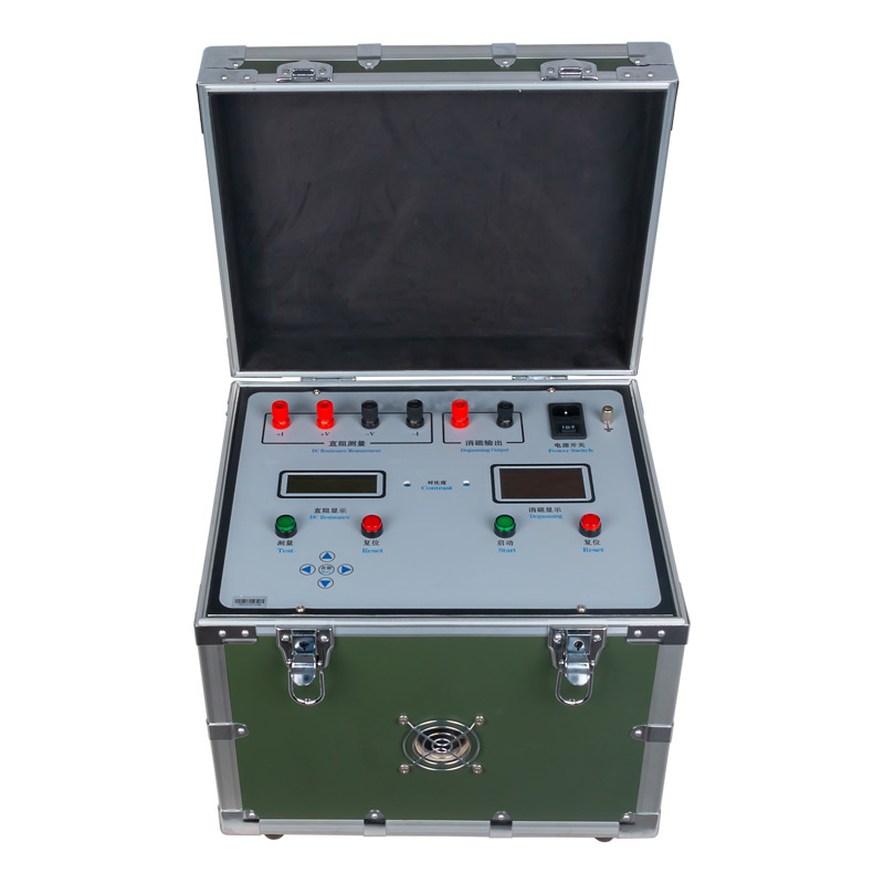 Quality 5A Transformer Demagnetization and 20A DC Resistance Tester for sale