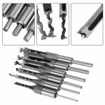 HSS Steel Square Hole Wood Drill Bit Set HRC48-50