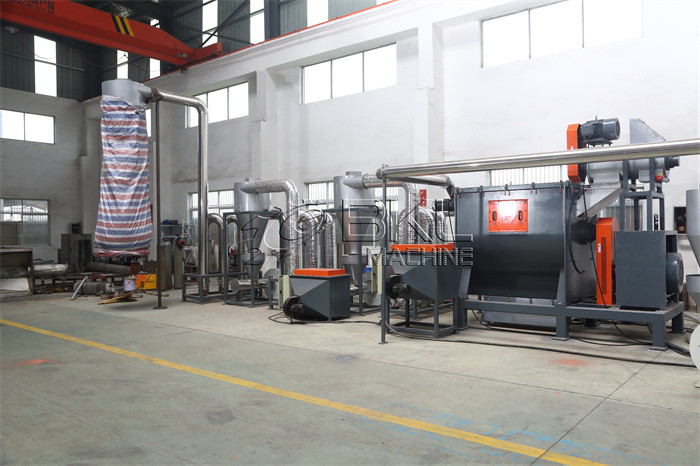 PP PE Plastic Recycling Washing Line 2000kg/H