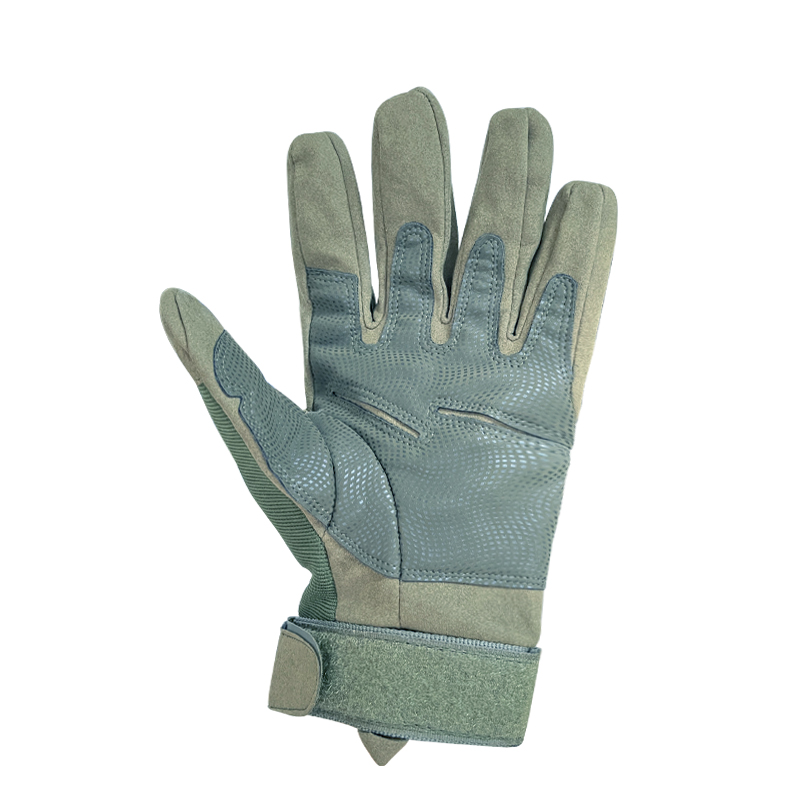 Secure Full Finger Hand Protection For Outdoor Activities Adjustable Wrist Strap M-XL
