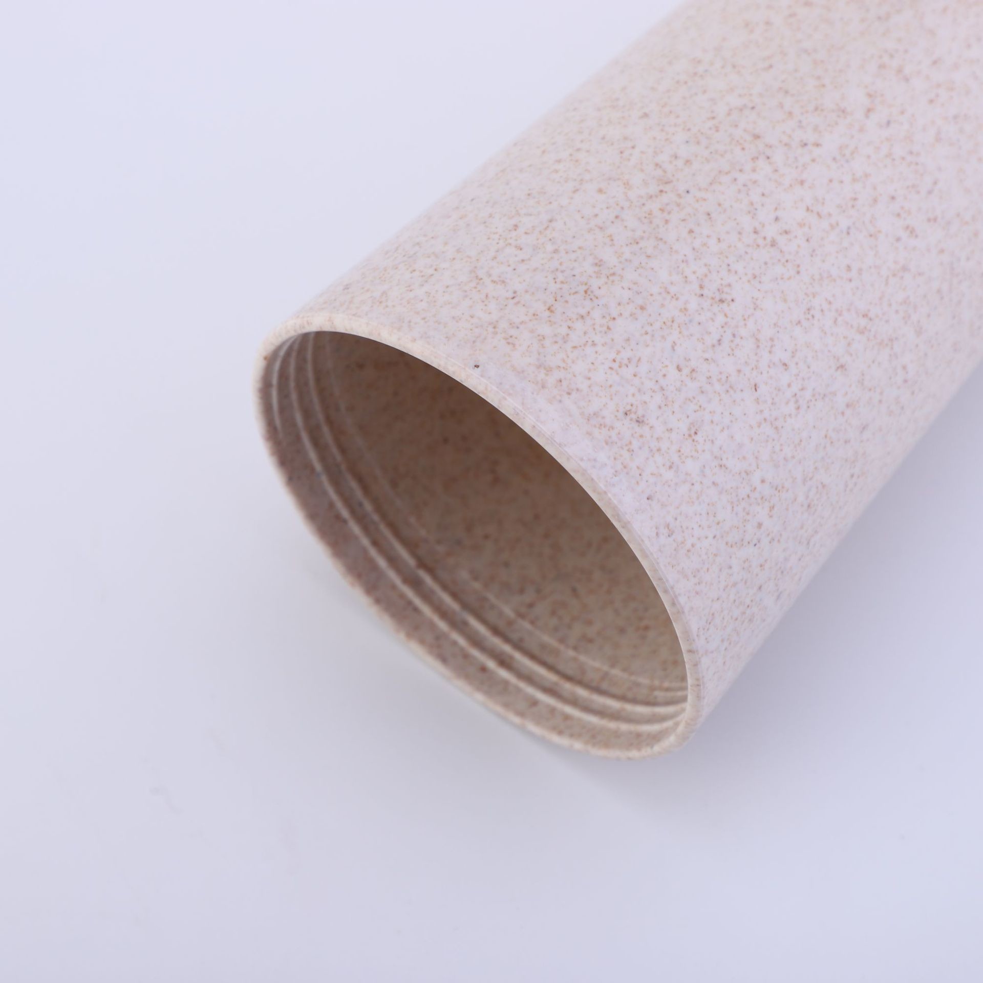 Fashion Single-Layer 580ML PP Wheat Straw Drinking Straw Cup Wheat Fiber Beverage Direct Drinking Cup